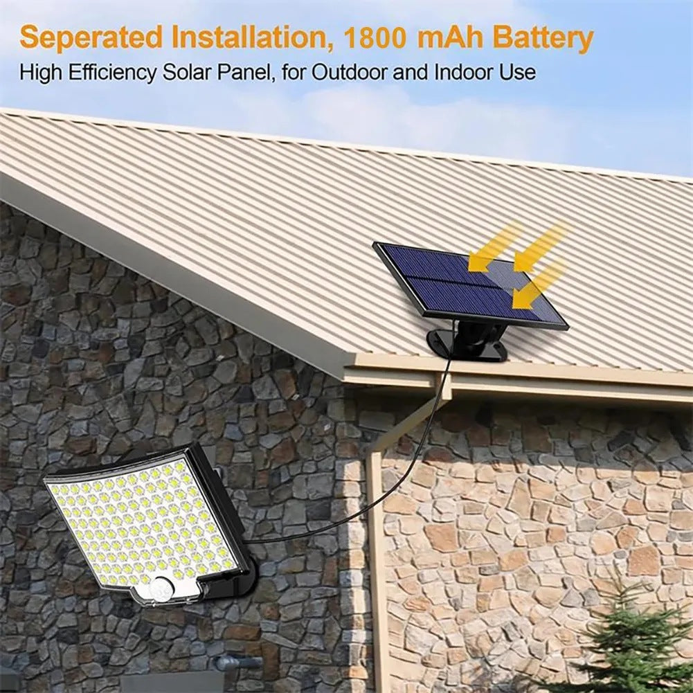 106 LED solarna zidna svjetiljka za dvorište