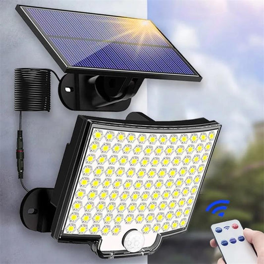 106 LED solarna zidna svjetiljka za dvorište